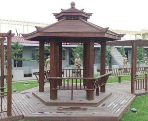 攀枝花市防腐木凉亭
