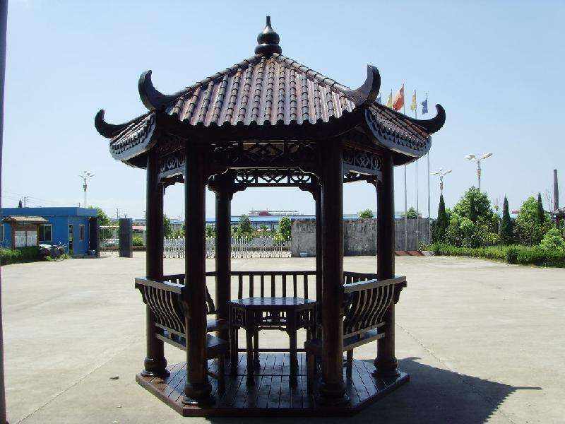 乐山木凉亭